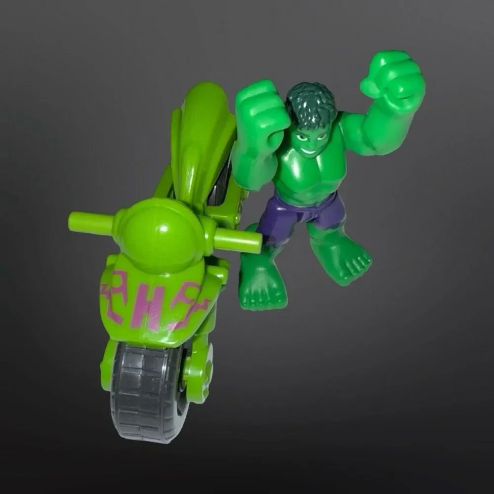Playskool Marvel Super Hero Hulk Captain America Doc Ock Adventure Hero’s A12